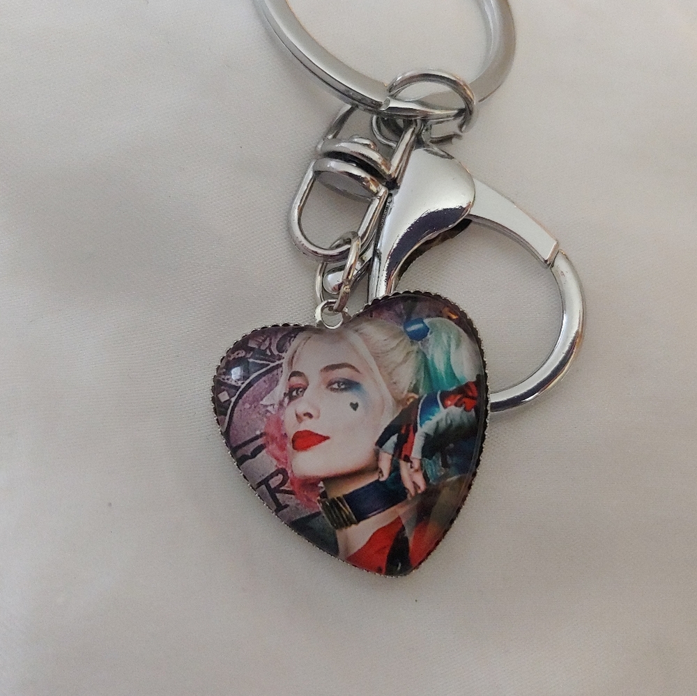 New Suicide Squad Harleyquinn Handmade Keychain